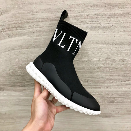 2019 Valentino VLTN Sock Sneaker in Black