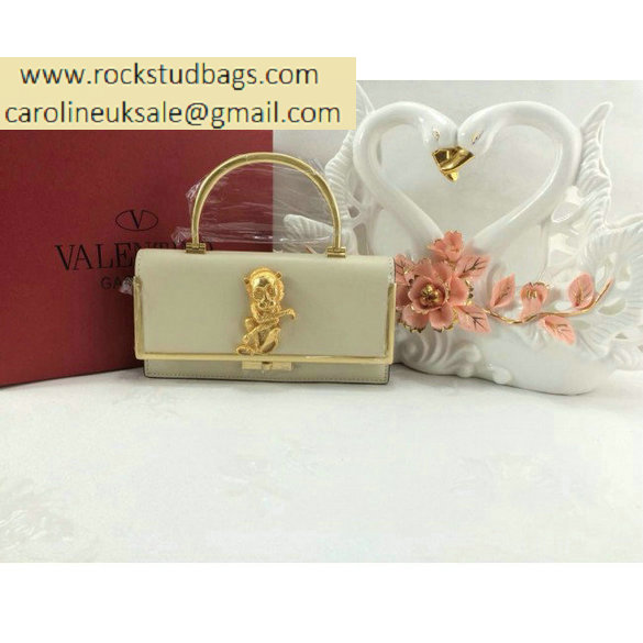 Valentino Monkey Scarab bag white