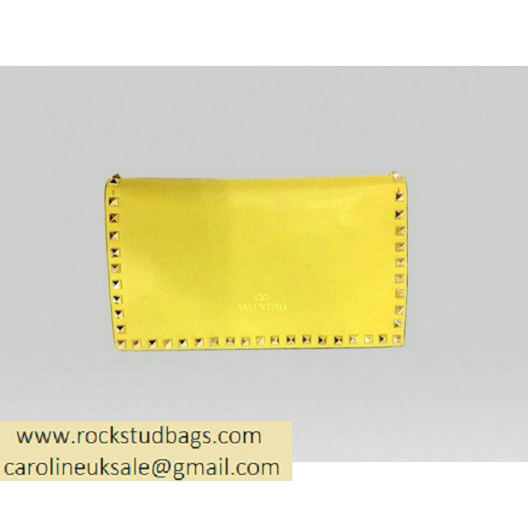 Valentino Clutch wallet EWB00399-ANG301 Y19 yellow bright - Click Image to Close
