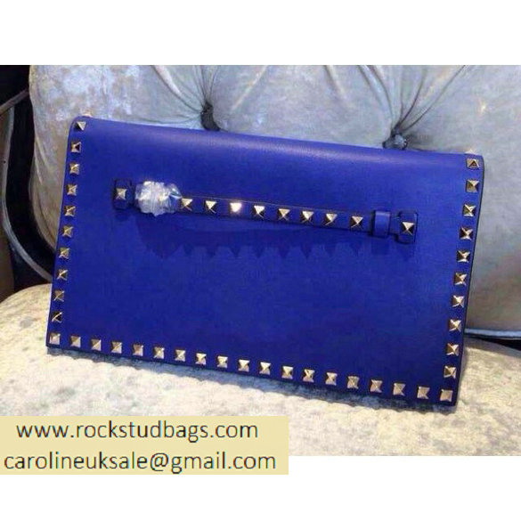Valentino Clutch wallet EWB00399-ANG301 Y19 blue - Click Image to Close