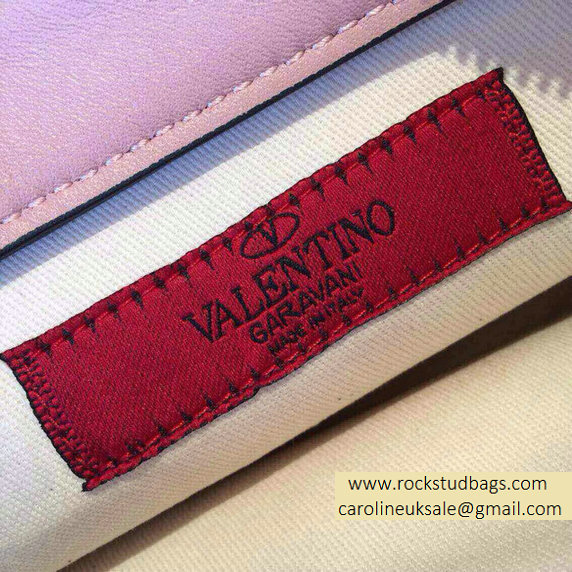 Valentino Two Part Shoulder Bag Pink 2015
