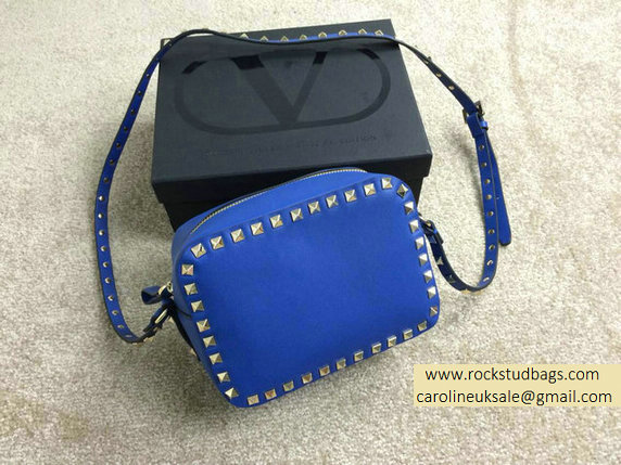 Valentino Rockstud Crossbody Bag in Blue