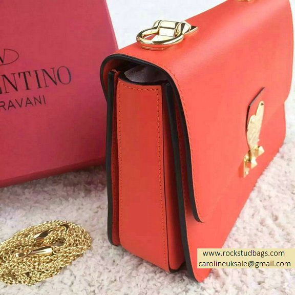 Valentino Garavani "L'AMOUR" Shoulder Bag in Red 2015