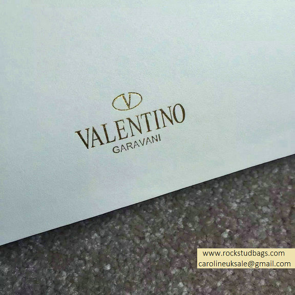 Valentino Garavani Clutch in Multicolor Calfskin Brown 2015