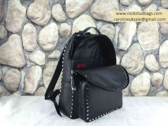 2015 Valentino Garavani Rockstud Medium Backpack With Platinum Hardware - Click Image to Close