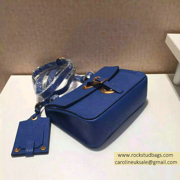 2015 Valentino Blue Calfskin Eye On You Shoulder Bag - Click Image to Close