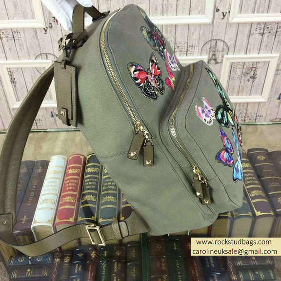 Valentino Camu Butterfly Large Backpack 2015