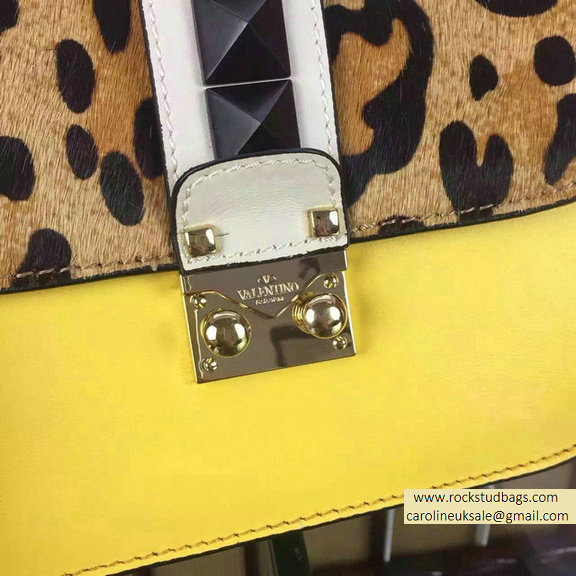 Valentino Mini Chain Shoulder Bag Yellow 2015 - Click Image to Close