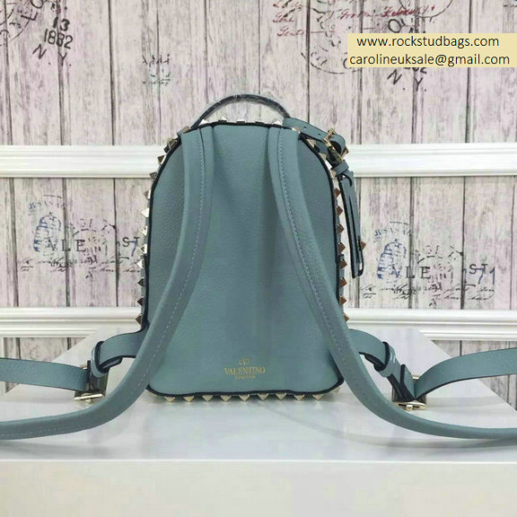 2015 Valentino Paon Palm Calfskin Rockstud Small Backpack - Click Image to Close