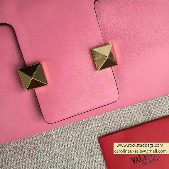 2016 Valentino Pink Cafskin Cross Body Bag - Click Image to Close
