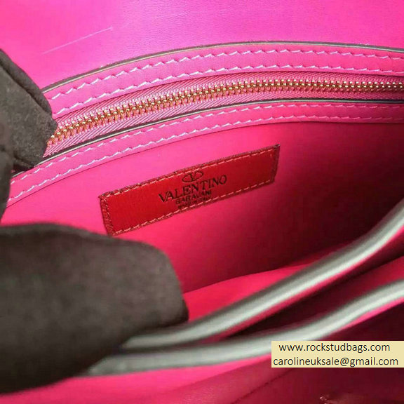 2016 Valentino Rosy Cafskin Cross Body Bag