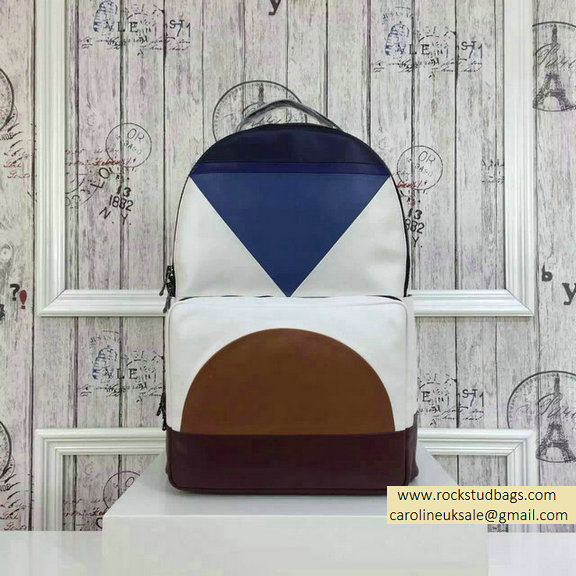 2015 F/W Valentino Large Color Patchwork Backpack 5