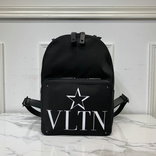 2019 Valentino VLTNSTAR Nylon Backpack in Black