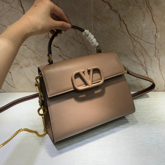 2020 Valentino Mini Vsling Handbag in Grainy Calfskin Leather - Click Image to Close