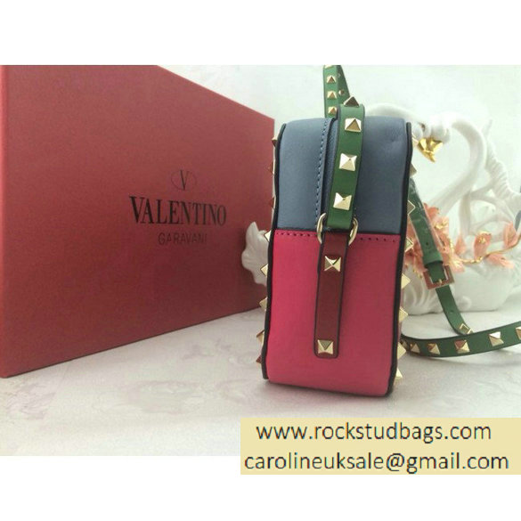 Valentino Colorblock Rockstud Crossbody Bag 003