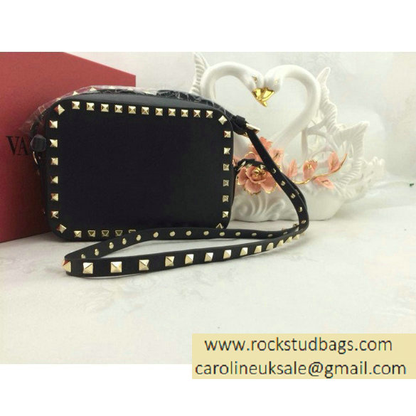 Valentino Colorblock Rockstud Crossbody Bag black