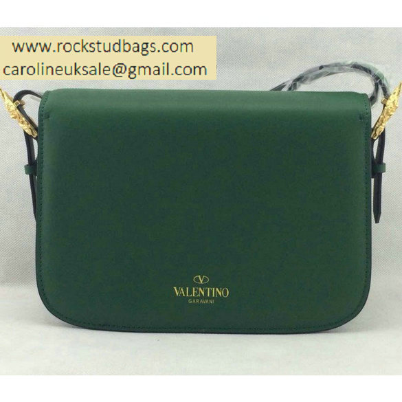 valentino Elephant buckle bag green