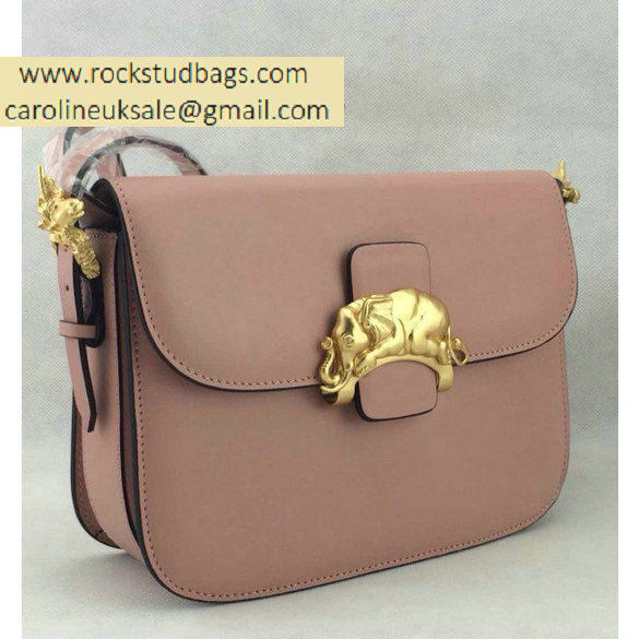 valentino Elephant buckle bag pink