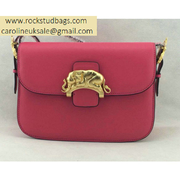 valentino Elephant buckle bag red - Click Image to Close
