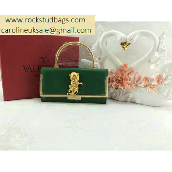 Valentino Monkey Scarab bag green - Click Image to Close