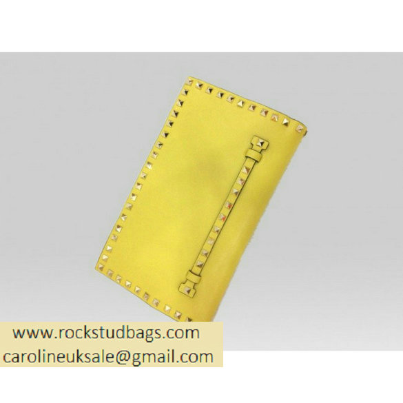 Valentino Clutch wallet EWB00399-ANG301 Y19 yellow bright - Click Image to Close