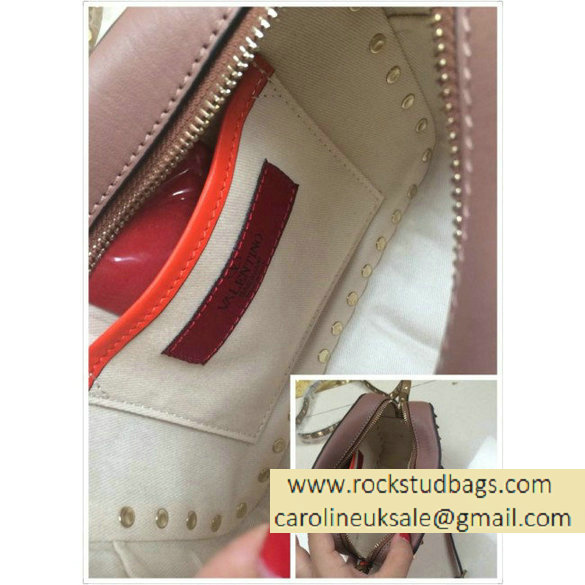 Valentino orange mini Rockstud Shoulder Bag - Click Image to Close