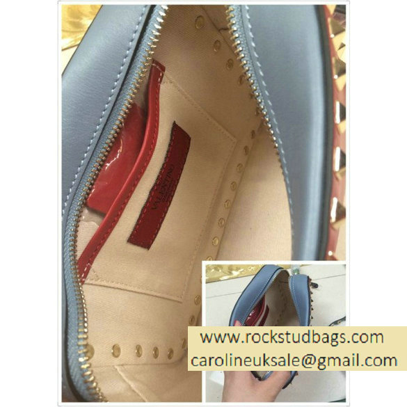 Valentino red mini rockstud shoulder bag - Click Image to Close