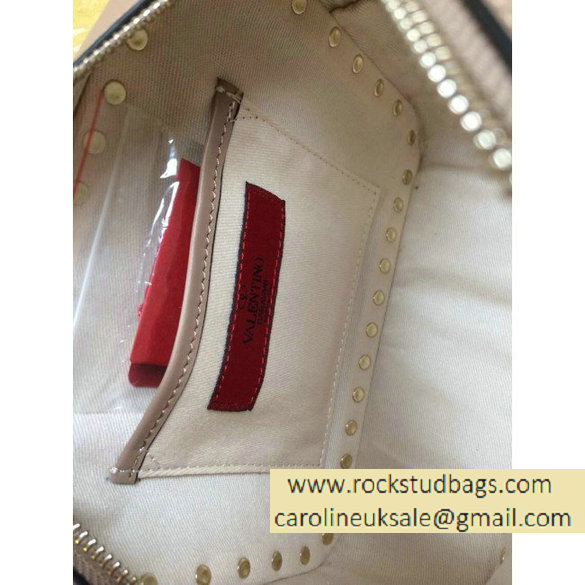 Valentino rockstud crossbody bag camel - Click Image to Close