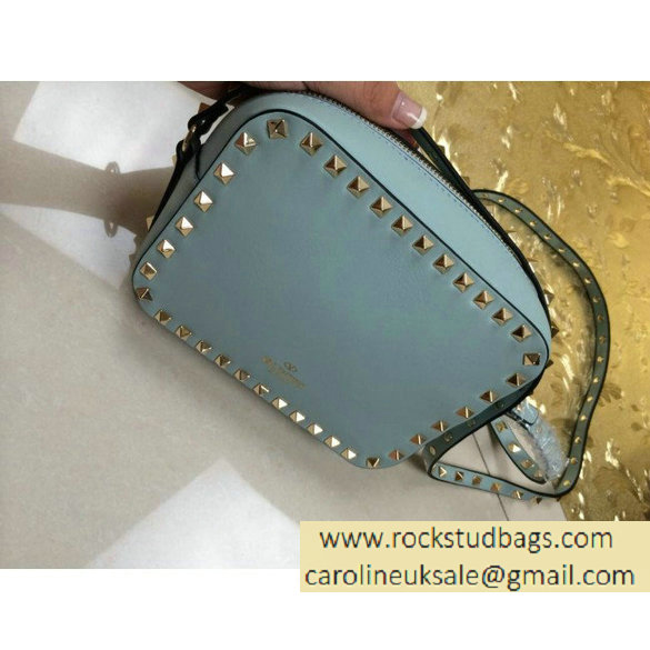 Valentino rockstud crossbody bag light blue - Click Image to Close