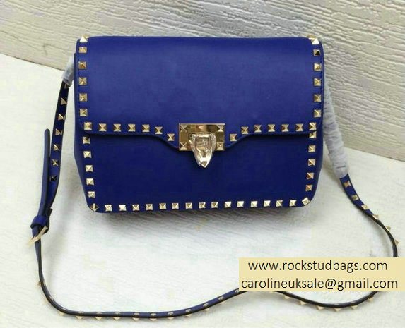 Valentino blue Rockstud Crossbody Bag - Click Image to Close
