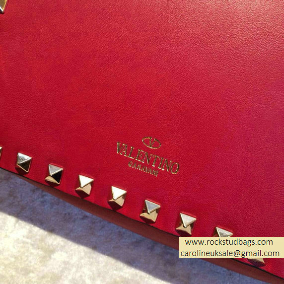 Valentino Red mini Rockstud Crossbody Bag - Click Image to Close