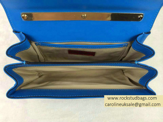 Valentino Chain Shoulder Bag Blue