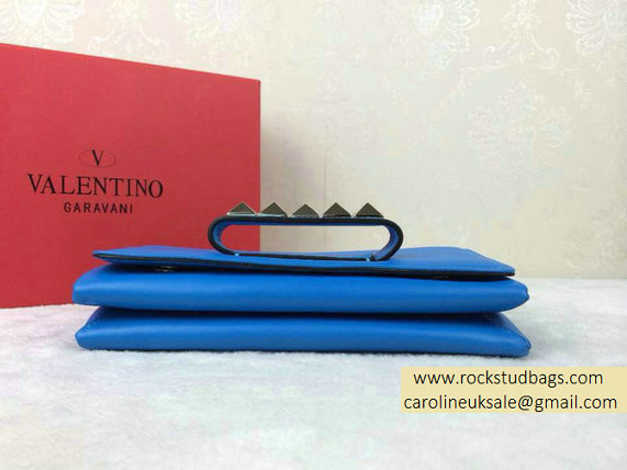 Valentino Chain Shoulder Bag Blue - Click Image to Close