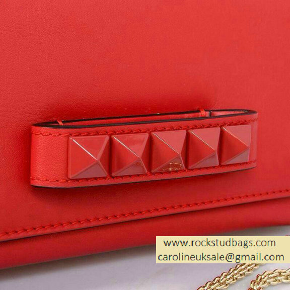 Valentino Chain Shoulder Bag Vanary Red