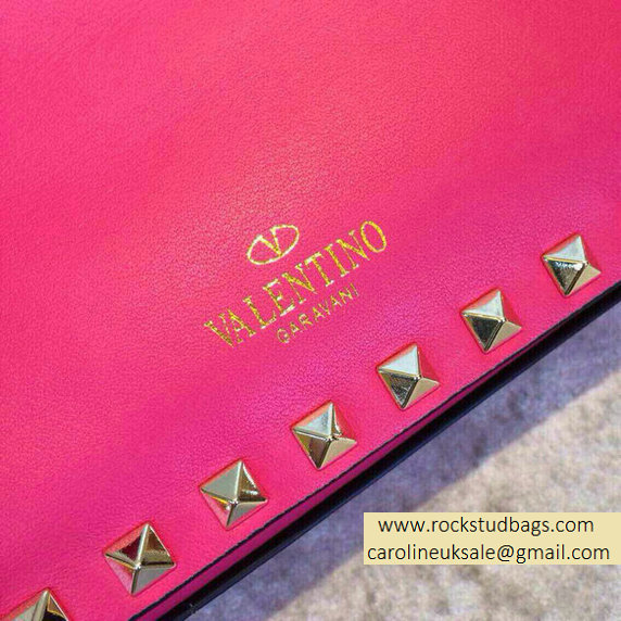 Valentino Two Part Shoulder Bag Rosy 2015