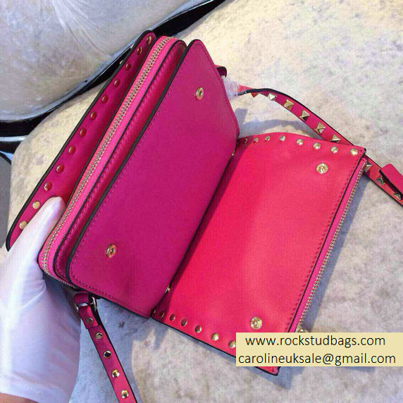 Valentino Two Part Shoulder Bag Rosy 2015