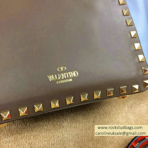 Valentino Rockstud Mini Tote in Multicolor 2015 - Click Image to Close