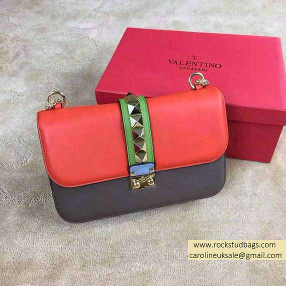 Valentino Chain Shoulder Bag in Multicolor 2015 - Click Image to Close
