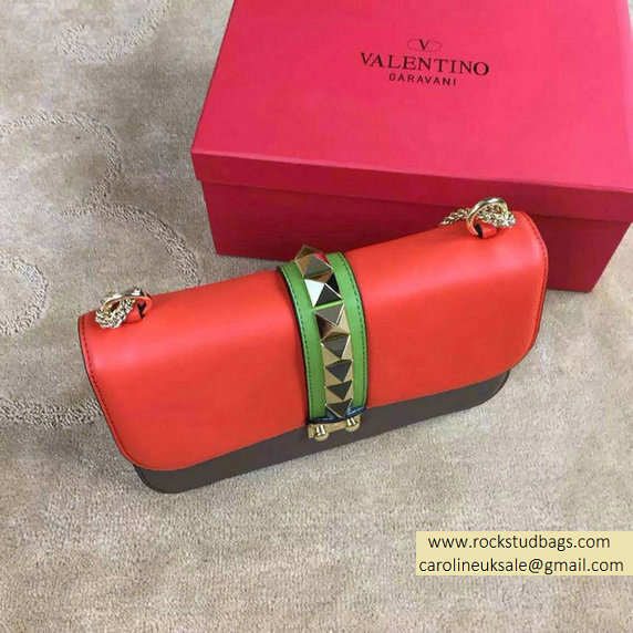 Valentino Chain Shoulder Bag in Multicolor 2015 - Click Image to Close