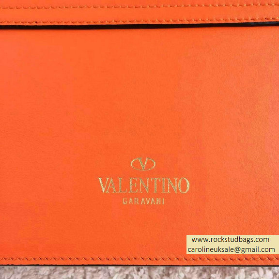 Valentino Garavani "L'AMOUR" Shoulder Bag in Orange 2015