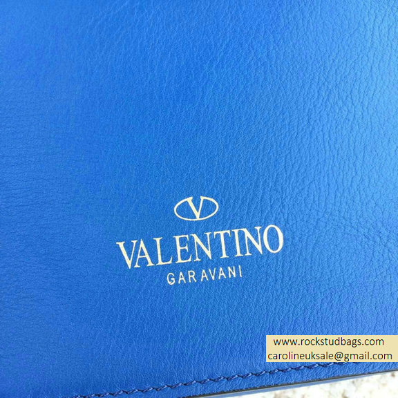 Valentino Garavani "L'AMOUR" Shoulder Bag in Blue 2015