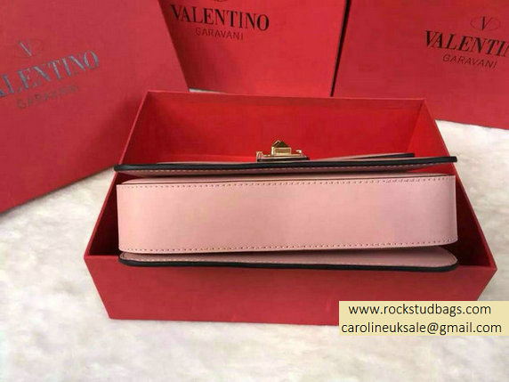 Valentino Chain Shoulder Bag in Pink Calfskin 2015 - Click Image to Close