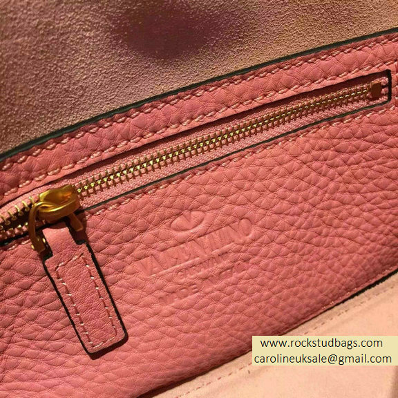 2015 Valentino Pink Calfskin Eye On You Shoulder Bag - Click Image to Close