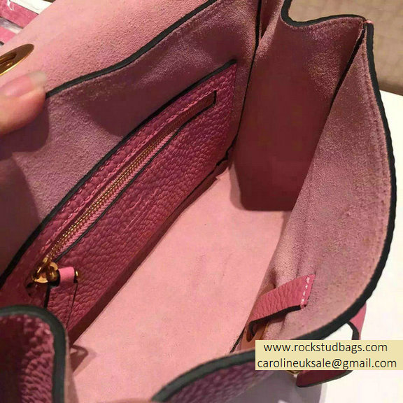 2015 Valentino Pink Calfskin Eye On You Shoulder Bag