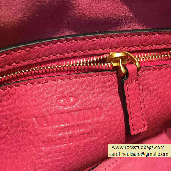 2015 Valentino Rosy Calfskin Eye On You Shoulder Bag