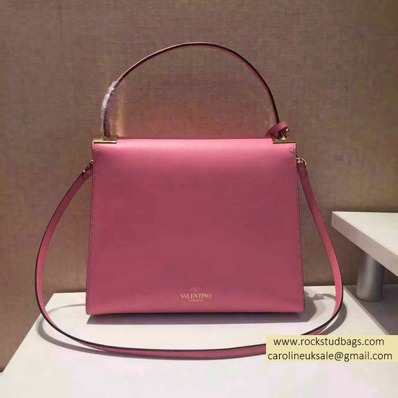 Valentino Single Handle Bag in Pink Calfskin 2015 - Click Image to Close