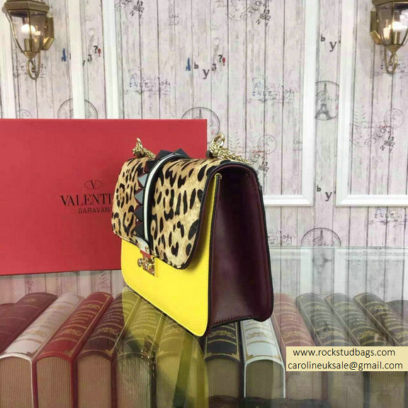 Valentino Chain Shoulder Bag Yellow 2015 - Click Image to Close