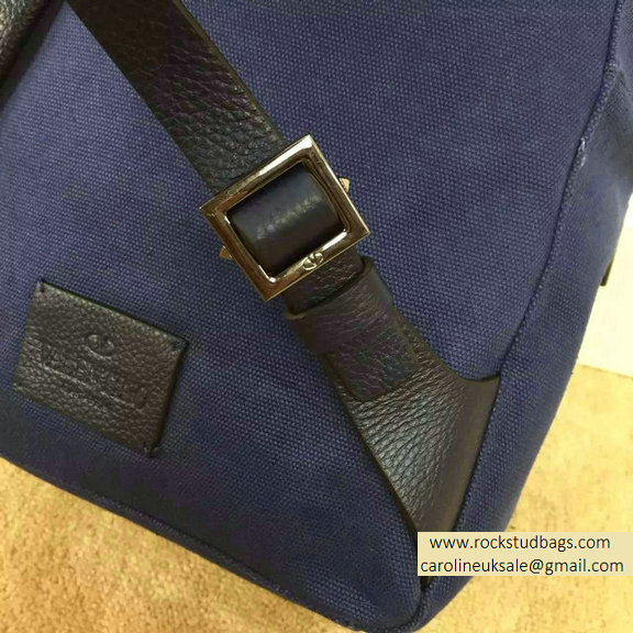 Valentino Blue Butterfly Medium Backpack 2015