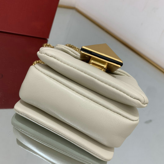 2022 Valentino One Stud Micro Bag in Ivory Nappa [0020C] - $259.40 ...
