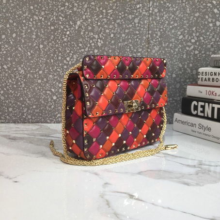 2019 Valentino Medium Multicolor Rockstud Spike.it Bag [906115B] - $282 ...